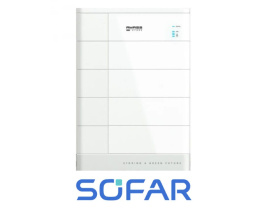 SOFAR Magazyn energii 12.5kWh zawiera (5*GTX 3000-H Bateria 2.5kWh oraz GTX 3000-BCU Moduł zarządzający z podstawą)