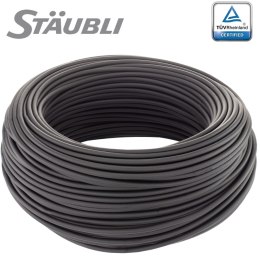 Stäubli Solar cable 6mm2 MC-PV FLEX-SOL-EVO-TX H1Z2Z2-K black