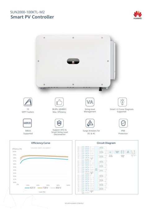 HUAWEI SUN 2000-100KTL-M2(AFCI) HUAWEI SUN 2000-100KTL-M2(AFCI)