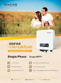 SOFAR 2200TL-G3 Jeden fazowy 1xMPPT