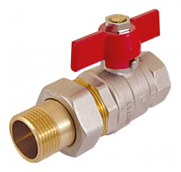 Ball valve with screw 1'' NORMAL
