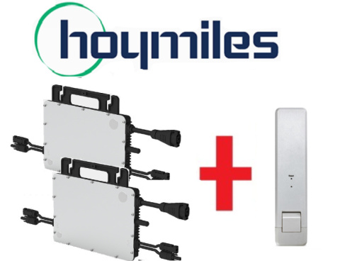 2 X HOYMILES Mikroinwerter HMS-800 1F (2*540W) + DTU-WLite-S