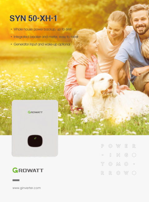 GROWATT SYN 50-XH-10 (backup box dla MIN XH) GROWATT SYN 50-XH-10 (backup box dla MIN XH)