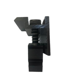 Klema końcowa 35mm Dł: 50mm na KLIK czarna Klema końcowa 35mm Dł: 50mm na KLIK czarna