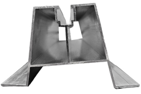 Mostek Trapezowy pochylony Wys=70mm L:330mm z EPDM Mostek Trapezowy pochylony Wys=70mm L:330mm z EPDM