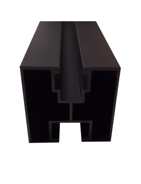 Profil aluminiowy 40*40 śruba sześciokątna L:6650mm czarny Profil aluminiowy 40*40 śruba sześciokątna L:6650mm czarny