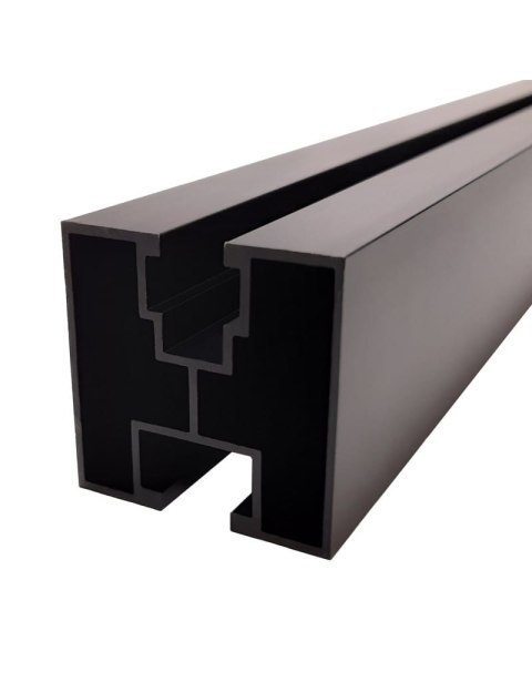 Profil aluminiowy 40*40 śruba sześciokątna L:6650mm czarny Profil aluminiowy 40*40 śruba sześciokątna L:6650mm czarny