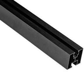 Profil aluminiowy 40*40 śruba sześciokątna L:6650mm czarny Profil aluminiowy 40*40 śruba sześciokątna L:6650mm czarny