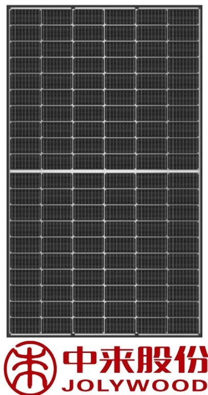 JOLYWOOD JW-HD-108N-440W BIFACIAL Czarna rama (N-type)