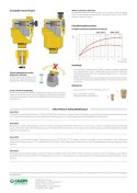 ROBOCAL-automatyczny zawór odpowietrzający z zaworem stopowym-upust poziomy 3/8''x1/2''