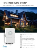 DEYE Falownik hybrydowy SUN-10K-SG01HP3-EU-AM2 3-fazowy (wysokonapięciowy)