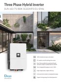 DEYE Falownik hybrydowy SUN-80K-SG02HP3-EU-EM6 3-fazowy (wysokonapięciowy)