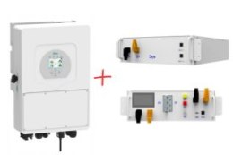 DEYE: Zestaw Inwerter hybrydowy SUN-8K-SG01HP3 + Bateria BOS-G PRO 20.48kWh + Jednostka sterująca HVB750V/100A-EU (wysokonapięc