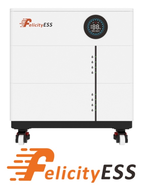 Felicity: Zestaw Bateria LUX-X-48100LG01-3 15.36kWh 100Ah (niskonapięciowy) Felicity: Zestaw Bateria LUX-X-48100LG01-3 15.36kWh 100Ah (niskonapięciowy)