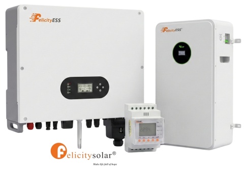 Felicity Set: Hybrid Inverter T-REX-6KLP1G01 + Battery FLA48230-EU 11.8kWh + Smart Meter (low voltage)