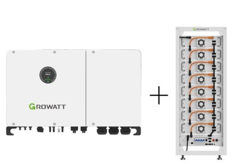 GROWATT Zestaw: Falownik hybrydowy WIT-36K-XHU 3-fazowy+Bateria 40kWh+ kontroler AXE-1000100-C1+Szafa Rackowa GROWATT Zestaw: Falownik hybrydowy WIT-36K-XHU 3-fazowy+Bateria 40kWh+ kontroler AXE-1000100-C1+Szafa Rackowa