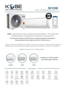 KOBE Klimatyzator ścienny 3.6kW White KMR-12SI + KMR-12SO KOBE Klimatyzator ścienny 3.6kW White KMR-12SI + KMR-12SO