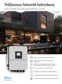 DEYE Falownik hybrydowy SUN-12K-SG01HP3-EU-DM2 3-fazowy (wysokonapięciowy)