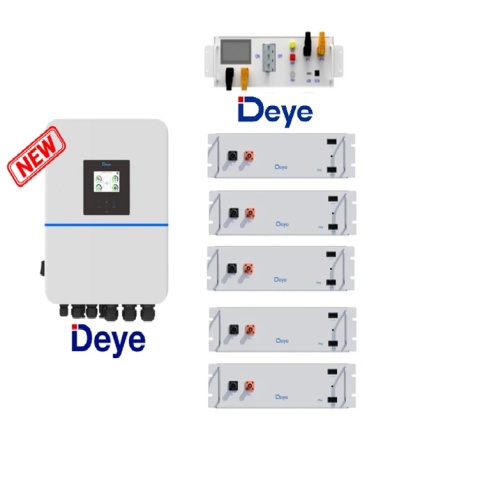 DEYE: SUN-10K-SG01HP3 hybrid inverter kit + BOS-G PRO 25.6kWh battery + BOS-G-PDU-2 control unit (high voltage)