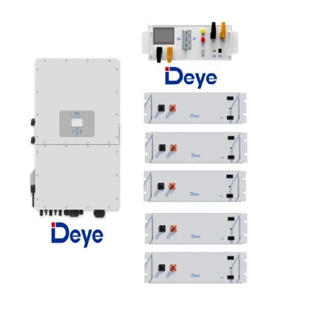 DEYE: Set SUN-15K-SG01HP3 hybrid inverter + BOS-G PRO 25,60kWh battery + BOS-G-PDU-2 control unit (high voltage)