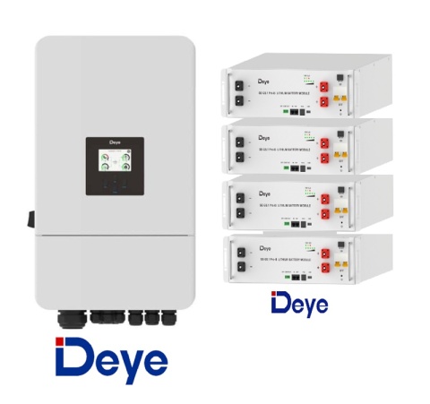 DEYE: SUN-16K-SG05LP3 Hybrid Inverter Kit + SE-G5.1-Pro-B 20.48kWh Battery (low voltage)