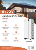 Felicity Bateria FLS48100SCG2 5.12kWh 51.2V (niskonapięciowy) z wbudowanym kontrolerem + podstawa