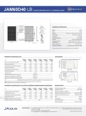 JA SOLAR JAM60D40 BIFACIAL 510W LB Black MC4 frame (N-Type)