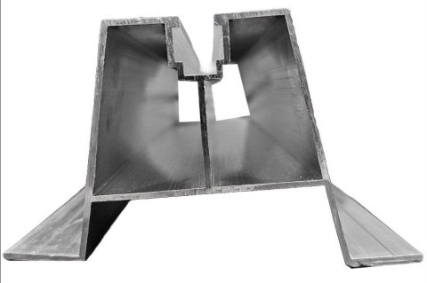 Mostek Trapezowy pochylony Wys=63mm L:330mm z EPDM