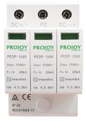 PROJOY Ogranicznik przepięć do systemów PV PESP-1000 T2 1000V DC 3P (312906)