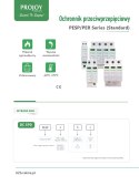 PROJOY Ogranicznik przepięć do systemów PV PESP-1000 T2 1000V DC 3P (312906)