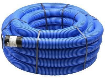 Carboned cover pipe/ Arot double layer blue 450N Fi-75/61 -opak: 10mb.