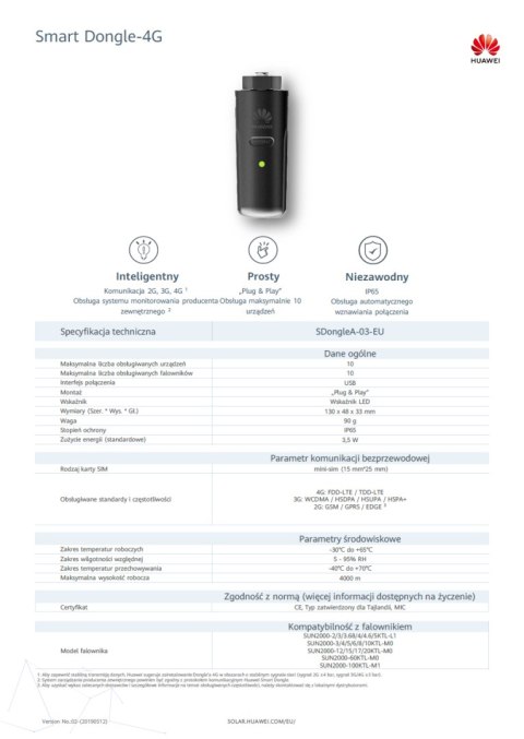 HUAWEI Smart Dongle-4G HUAWEI Smart Dongle-4G