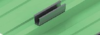 Mostek Trapezowy na Wpust przesuwny M8 L:200mm z EPDM Mostek Trapezowy na Wpust przesuwny M8 L:200mm z EPDM