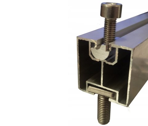 Profil aluminiowy 40*40 Śruba młoteczkowa L:2400mm Profil aluminiowy 40*40 Śruba młoteczkowa L:2400mm