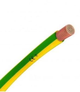 Grounding cable LGY 10.0 ŻO H07V-K Single core cable flexible stranded 450/750V
