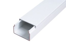 Cable duct white 40*40MM pack: 2mb.