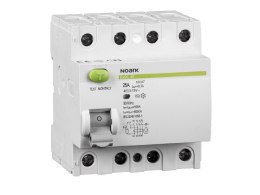 NOARK AC residual current circuit breaker EX9L-N 4P 40A A 100mA (108366).