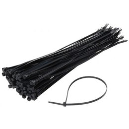 Cable Tie Black 250*4.8mm Pack: 100pcs.