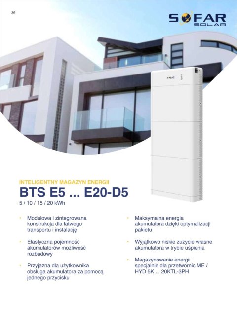 SOFAR BTS-5K Bateria 5kWh SOFAR BTS-5K Bateria 5kWh