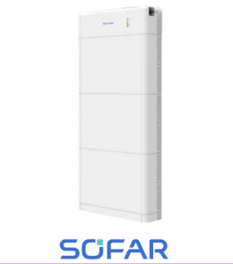 SOFAR 15kWh energy storage includes(3 x BTS-5K Battery 5kWh and BTS 5K-BDU Management Unit with base)