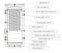 SOLITANK Vertikaler bodenstehender Warmwasserspeicher/Wärmetauscher 170L mit Wärmetauscher 3,83 m2