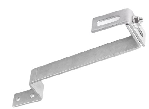 Uchwyt hakowy L regulowany - 210*30*5 mm (dachówka karpiówka) Uchwyt hakowy L regulowany - 210*30*5 mm (dachówka karpiówka)